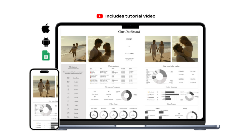 The Wedding Grid Planner