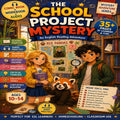 The School Project Mystery: English Reading Adventure (Ages 10-14)