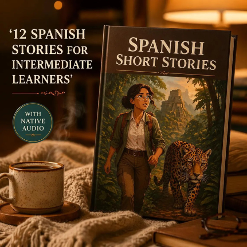 Spanish Short Stories: 12 Tales for Intermediate Learners with Native Audio